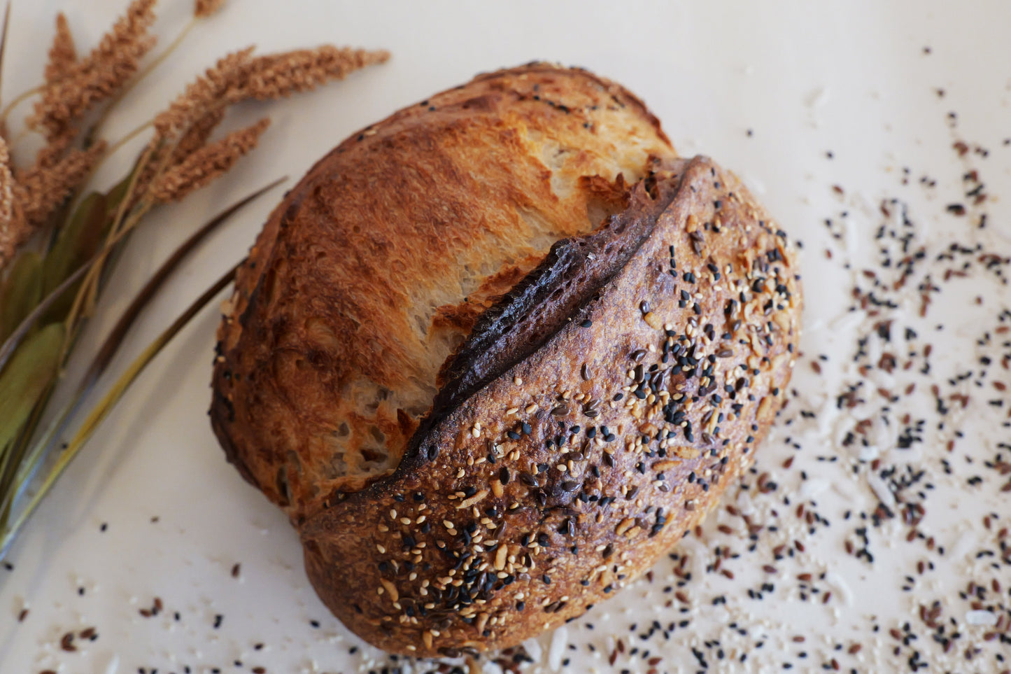 Multiseed Sourdough Bread